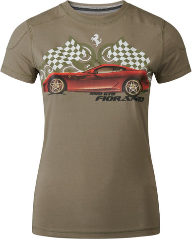 T-SHIRT Formula One 1 Scuderia Ferrari F1 Team Fiorano Top NEW! Tee Ladies