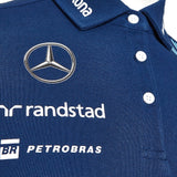 POLO ladies Williams Martini F1 Formula One 1 NEW! Mercedes BM Poloshirt Navy