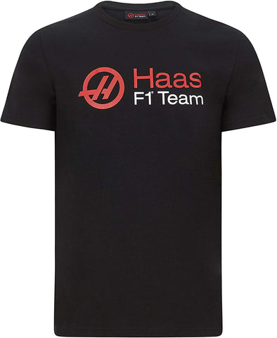 T-SHIRT Formula One 1 Mens Haas F1 Team USA NEW! Black Logo XL