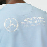 T-SHIRT Formula One 1 F1 Mercedes AMG Petronas George Russell 63 NEW Blue