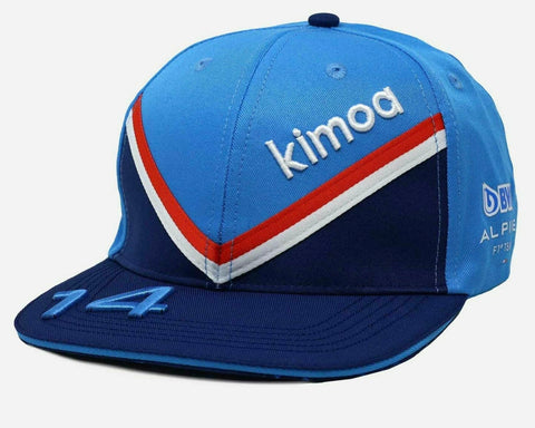 CAP Formula One 1 BWT Alpine F1 Team Alonso Kimoa NEW French GP 2022 Blue
