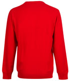 Sweatshirt Wool Jumper Tricot C-Neck Ferrari Team Formula One 1 Red NEW!