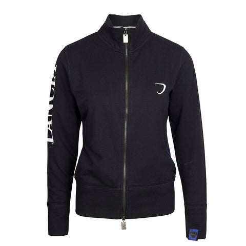 Sweatshirt Lancia Delta ladies Zip Lightweight Rally NEW! Embroidered Black S