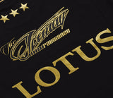 T-SHIRT Tee ladies Formula One 1 Lotus F1 Team NEW! Burn Raikkonen Black 2013
