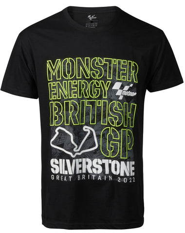 T-Shirt MotoGP Bike Monster Grand Prix Silverstone TEXT 2022 NEW! M
