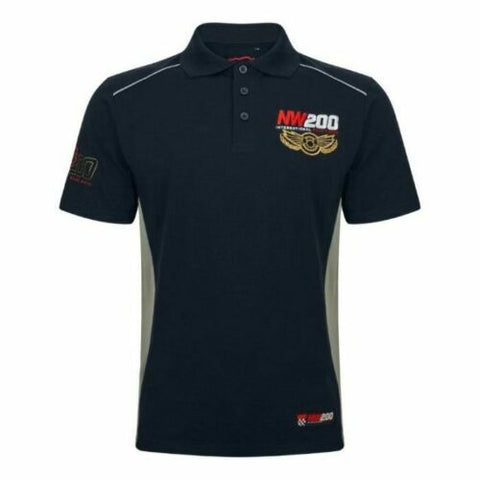 POLO NW200 North West International Road Races Poloshirt Bike NEW! S
