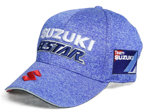 CAP Suzuki Ecstar GSX-RR Racing Team Full Embroidery Bike MotoGP Blue Marl NEW!