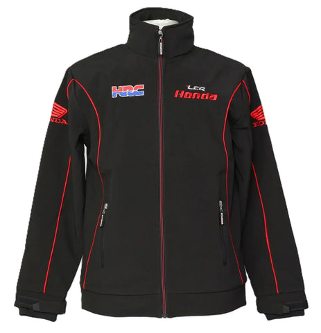 JACKET LCR Honda Team Bike Fully Embroidered MotoGP BSB Superbike New! Black XL