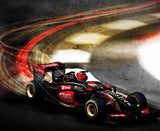 T-SHIRT Tee ladies Formula One 1 Lotus  F1 Team NEW! Grosjean 2014/5