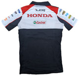 POLO LCR Honda Team Bike MotoGP BSB Women's Poloshirt NEW! Ladies