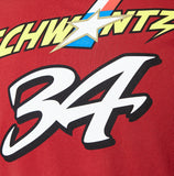 T-SHIRT 3502-07 Longsleeve  Bike MotoGP  Kevin Schwantz 34 NEW! Red