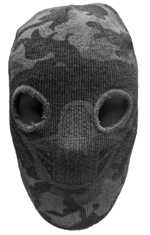 * HAT Balaclava Beanie Print Camouflage Grey Face Mask Ski Headgear NEW! W71068