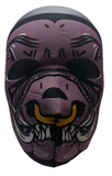 * FACEMASK Printed Purple Demon Hog Novelty Face Ski Mask Gift NEW! W72082