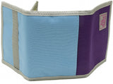 * WALLET Dakine Tubular Purse Ripper Coin Notes Cards Identity NEW Purple & Blue