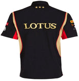 SHIRT Adult Formula One 1 Lotus F1 Team NEW! Raceshirt Burn Black 2013 XS