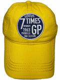 CAP LMAS19 Formula One 1 Team Lotus F1 NEW! Vintage 7 Times Winners 1963 Yellow
