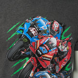 T-Shirt MotoGP Bike Monster Grand Prix Silverstone 3 BIKE 2022 NEW! CHARCOAL