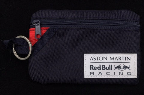 WALLET Red Bull Racing Aston Martin Team Coin Keyring Formula One F1 NEW Navy