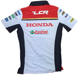 POLO LCR Honda Team Bike MotoGP BSB Women's Poloshirt NEW! Ladies White