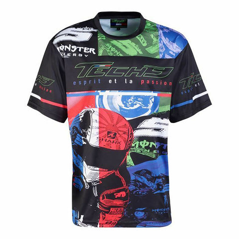 T-SHIRT Yamaha Racing Monster Tech 3 MotoGP Zarco Bikes Moto GP NEW! Kids 3-4