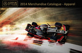 POLO Shirt Zip Formula One 1 Lotus F1 Team NEW! PDVSA Sponsor 2014/5