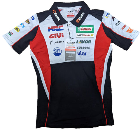 POLO LCR Honda Team Bike MotoGP BSB Women's Poloshirt NEW! Ladies XS