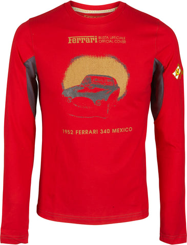 T-SHIRT Formula One 1 Scuderia Ferrari F1 Team Longsleeve Red F340 NEW!