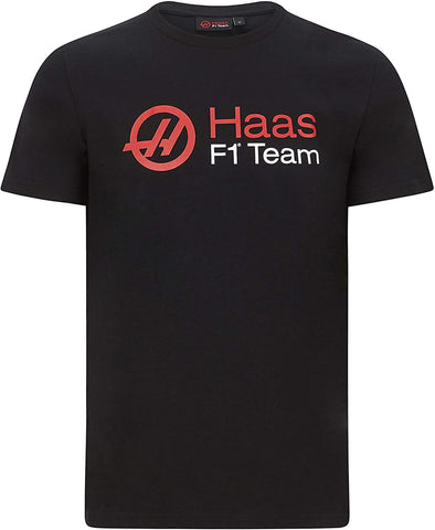 T-SHIRT Formula One 1 Mens Haas F1 Team USA NEW! Black Logo L
