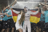 T-SHIRT Formula One 1 Mercedes AMG Petronas F1 Rosberg Champion Black NEW!