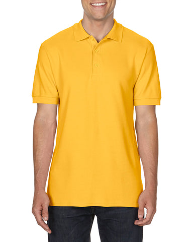 POLO T-Shirt Gildan Premium Cotton Poloshirt Work Leisure G85800 GOLD S