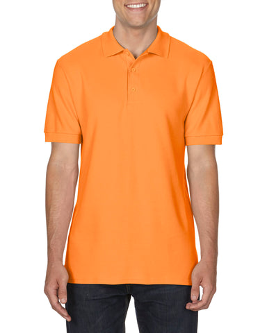 POLO T-Shirt Gildan Premium Cotton Poloshirt Work Leisure G85800 TANGERINE XL