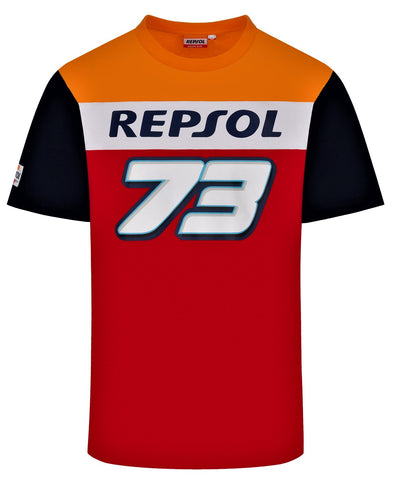 T-Shirt Repsol Honda Team Adults Alex Marquez 73 MotoGP Bike Tee NEW! 2020 L