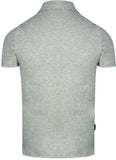 POLO Aquascutum London Casual Mens Poloshirt Check Embroidered NEW! Grey