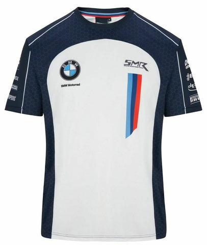 T-SHIRT BMW Motorrad World Superbike Team Bike WSBK T-shirt NEW! Kids White 9-11