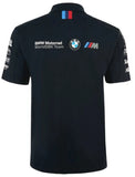 POLO BMW Motorrad World Superbike Team Bike WSBK Poloshirt NEW! Navy Blue