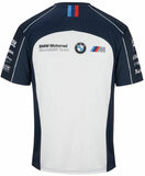 T-SHIRT BMW Motorrad World Superbike Team Bike WSBK  Allover NEW! White Blue