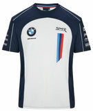 T-SHIRT BMW Motorrad World Superbike Team Bike WSBK  Allover NEW! White Blue