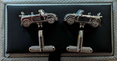 CUFFLINKS Various Designs MotorsportMerch Gift Box NEW! - CK662 Mini Coopers