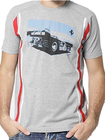 T-SHIRT Ferrari Sportscar Sebring Vintage GT Racing 1969 312p Spyder New Gry S