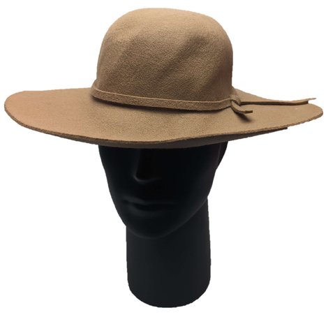 ** HAT Floppy Fedora Camel LADIES Fashion Summer Sun Protection NEW! TH009010