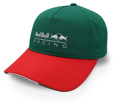 CAP Red Bull Racing Formula One Team 1 F1 Green Gives you Wings Red Peak