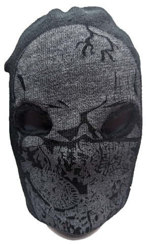 Halloween Balaclava Beanie Printed Skull Design - Ski Headgear