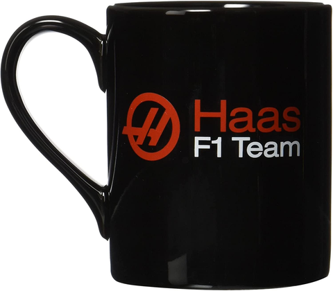 MUG Coffee Cup Formula One 1 Haas F1 Racing Team New! Souvenir in Gift Box Black