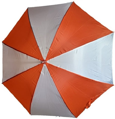 Umbrella Rain Full Size Contrast Panels Impliva Brolly Golf NEW! ORANGE 48"