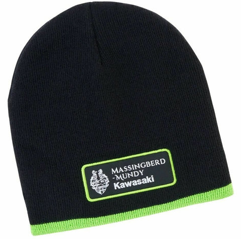 HAT Beanie KAWASAKI Massingberd-Mundy Racing Bike Motorcycle Superbike BSB NEW!