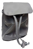 ** BAG Mini Backpack Drawstring Holiday Small Rucksack Fully Lined Grey NEW!
