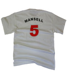 T-Shirt Formula One 1 GP Grand Prix Masters F1 NEW! Nigel Mansell SMALL MENS