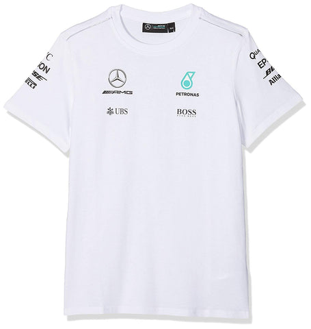 T-SHIRT Tee kids Formula One 1 Mercedes AMG Petronas F1 Child Driver NEW!