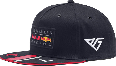 CAP Aston Martin Red Bull Racing Formula One Team 1 Puma Flat Peak Navy NEW KIDS