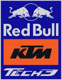 T-Shirt Red Bull Childrens KTM Tech3 Racing Bike MotoGP Kids Top NEW!